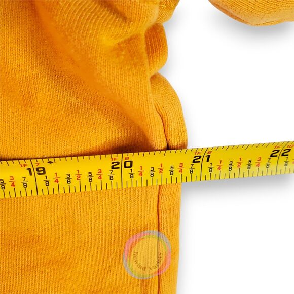 H&M LOGG Sweatshirt Mens Medium Yellow Blue SUSTAIN Graphic Cal Bears Team Color - Picture 10 of 10